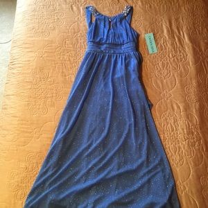 Girls floor length gala dress
